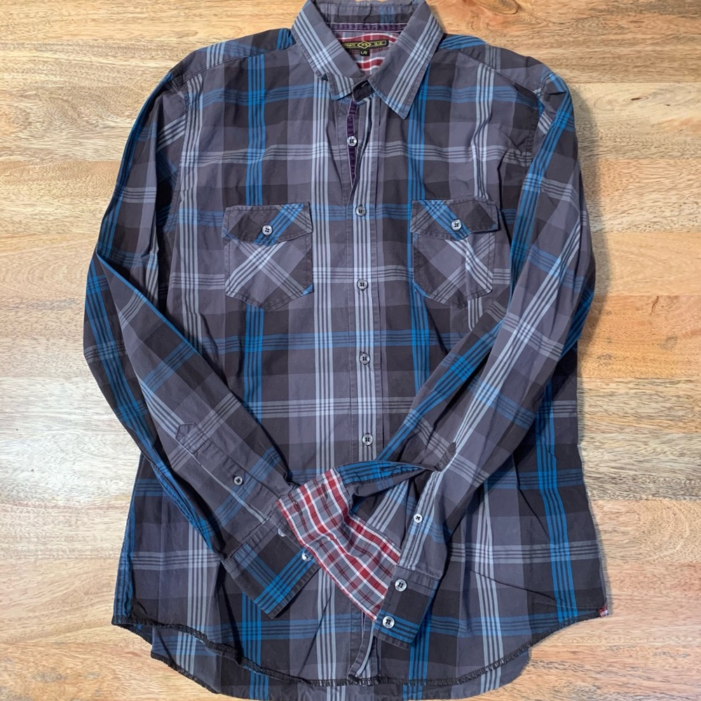 Private Blue button down